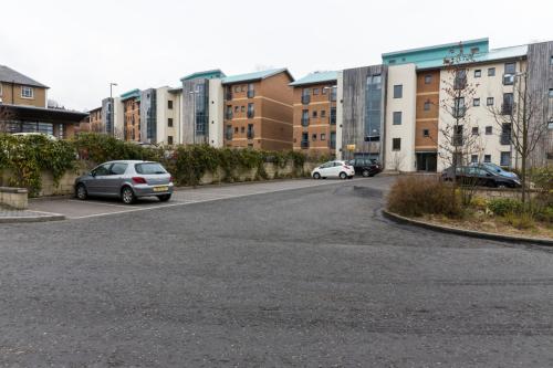 The building where the student accommodation is located 