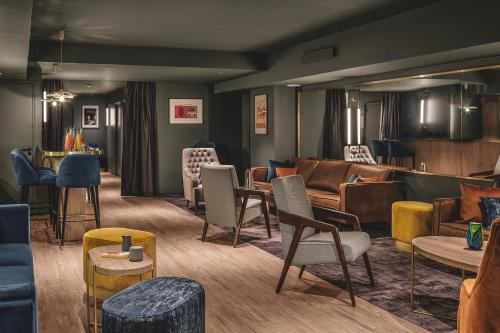 PLEY Hotelにあるシーティングエリア
