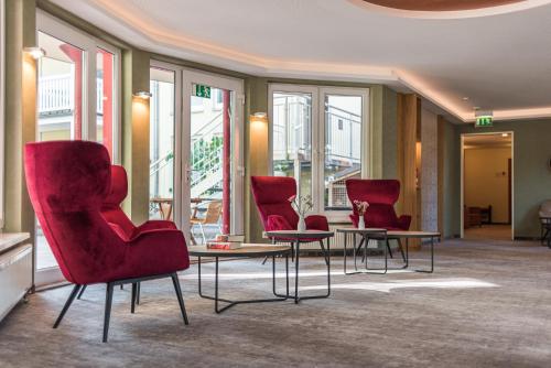 Posezení v ubytování Familienhotel Villa Sano