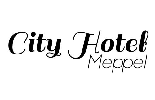 a handwritten text city city hotel merge in blackletters at City Hotel Meppel in Meppel