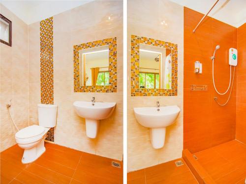 Ванна кімната в OYO 607 Nawang Resort