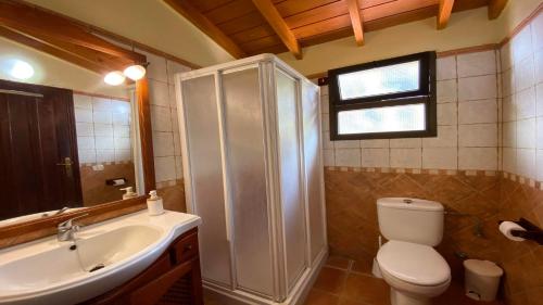 Koupelna v ubytování Casa Camilo II