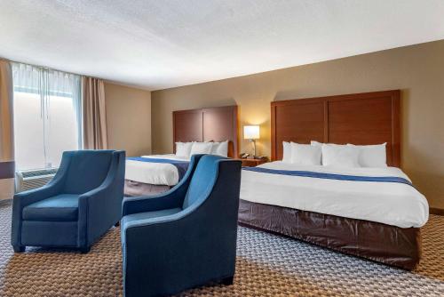 Krevet ili kreveti u jedinici u okviru objekta Comfort Inn & Suites Blue Ridge