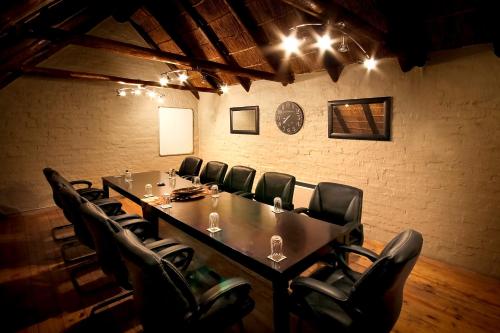 Konferenční prostory v ubytování Bains Lodge