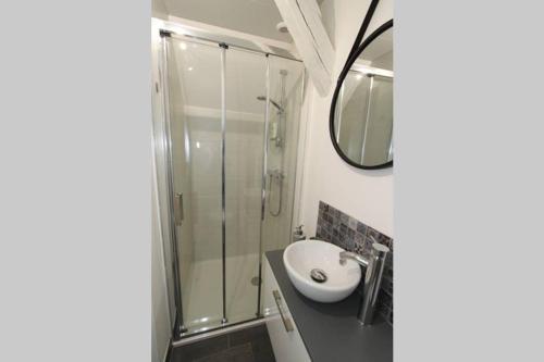 Koupelna v ubytování Le City by EasyEscale