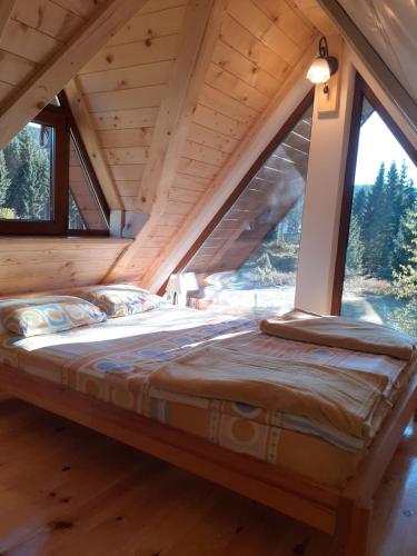 Кровать или кровати в номере Mountain House Tadić 2