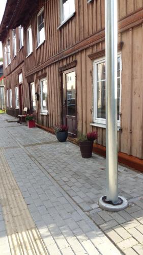 Budova, kde se apartmán nachází