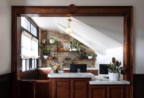 Cuisine ou kitchenette dans l'établissement The Holbrooke Hotel