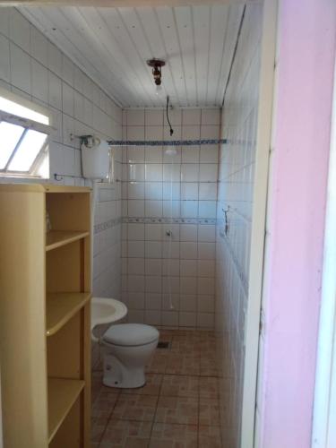 Casa pé na areia no Campeche, Florianópolis, Brazilia