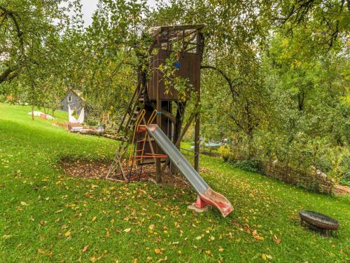 Сад в Geräumige Wohnung mit Grill