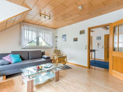 Гостиная зона в Geräumige Wohnung mit Grill