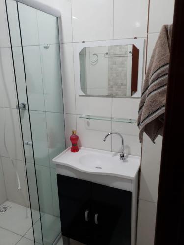 Bilik mandi di Suite Julio Cesar