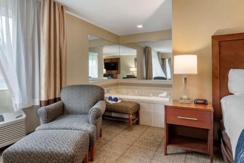 Ванная комната в Comfort Inn & Suites Dimondale - Lansing
