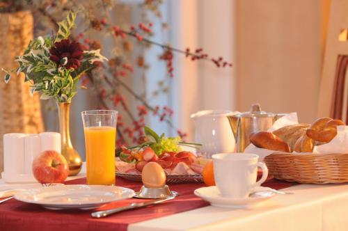 Frühstücksoptionen für Gäste der Unterkunft Hotel Nassereinerhof