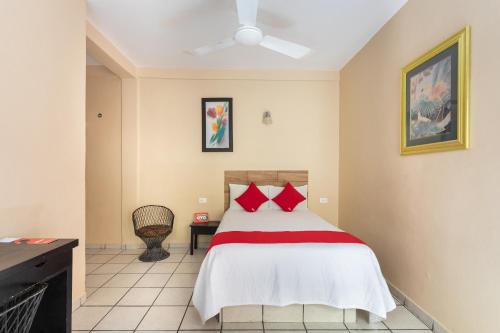 Postel nebo postele na pokoji v ubytování Hotel Costa Azul