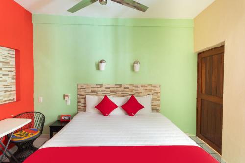 Postel nebo postele na pokoji v ubytování Hotel Costa Azul