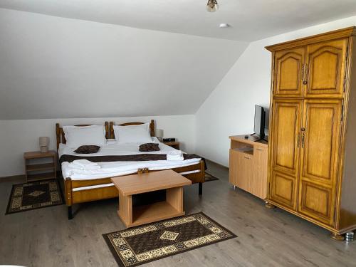 Ένα ή περισσότερα κρεβάτια σε δωμάτιο στο Casa Sonya