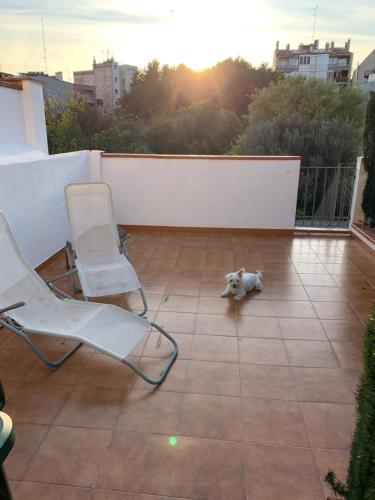 
Un balcón o terraza de Figueres Apartment
