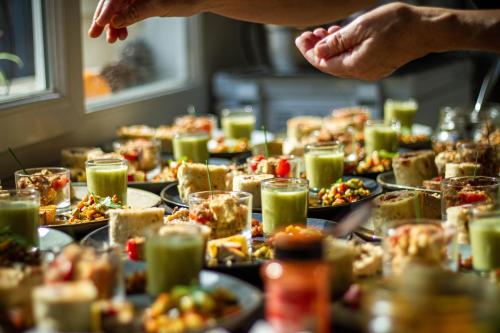 Mad på bed and breakfast-stedet eller i nærheden