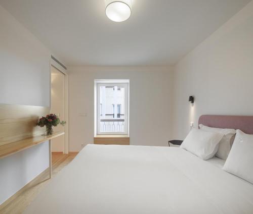 Vuode tai vuoteita majoituspaikassa Lisbon Serviced Apartments - Principe Real