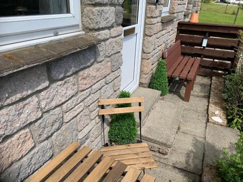 Κήπος έξω από το Rona@Knock View Apartments, Sleat, Isle of Skye