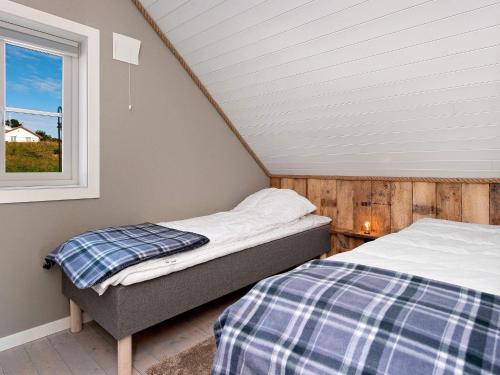 Postel nebo postele na pokoji v ubytování Holiday home bud II