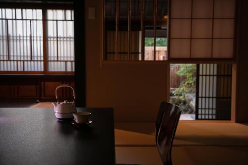 湯布院ほてい屋にあるシーティングエリア