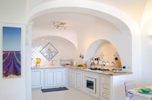 Cucina o angolo cottura di Villa Idris