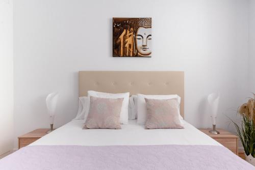 Postel nebo postele na pokoji v ubytování Salamandra