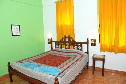 Cama o camas de una habitación en Vivenda Rebelo
