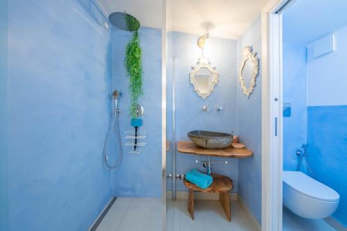 Kylpyhuone majoituspaikassa Villa Costanza Amalfi Coast