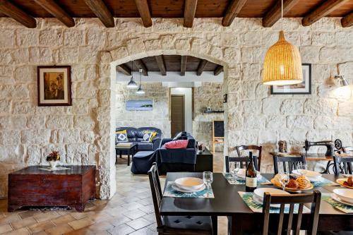 Χώρος καθιστικού στο Villa Antica Aia