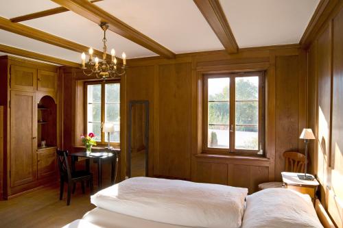 
Ein Bett oder Betten in einem Zimmer der Unterkunft Kloster Dornach / Basel

