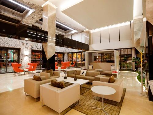 Area soggiorno di Holiday Inn Kayseri - Duvenonu by IHG