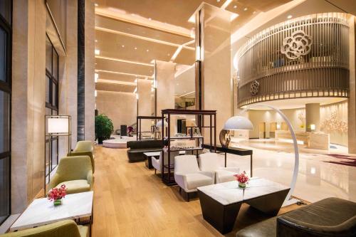 Posezení v ubytování Holiday Inn Chongqing University Town by IHG