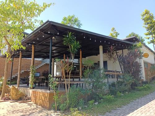 Jardín al aire libre en Bavi Annam Garden