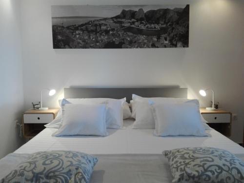 Postel nebo postele na pokoji v ubytování Apartment Žiži