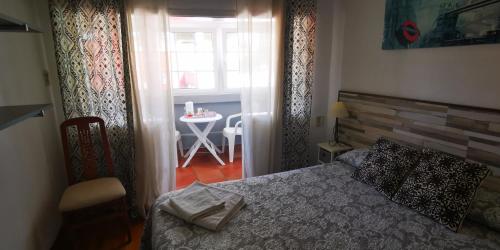 Ein Bett oder Betten in einem Zimmer der Unterkunft Guest House Casa Tacoronte