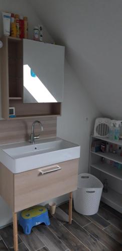 Ванная комната в La maison de Mathilde