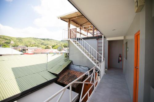 Balkón nebo terasa v ubytování El Caite San Juan del Sur