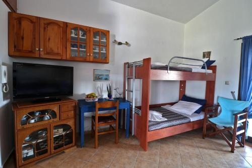 Кровать или кровати в номере Megris Country Houses