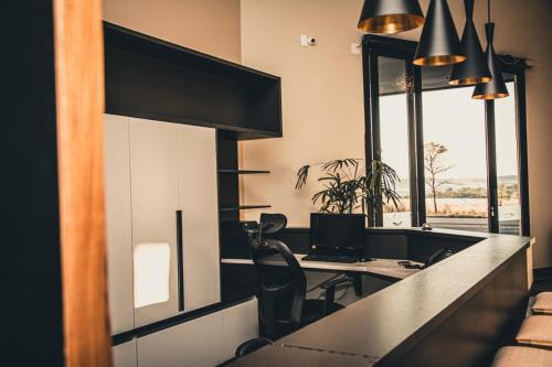 Χώρος καθιστικού στο OP'S HOTEL