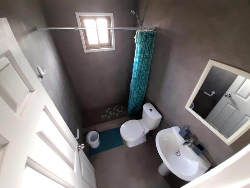 Kúpeľňa v ubytovaní Cabañas Costa las Dichas