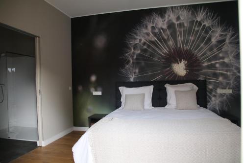 Postel nebo postele na pokoji v ubytování B&B Het Doctershoes