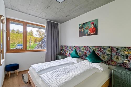 Posteľ alebo postele v izbe v ubytovaní Villa Vogelnest