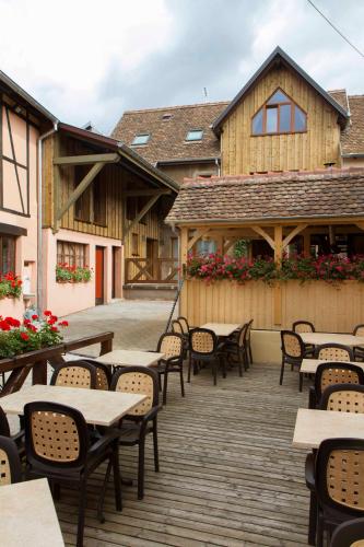 Restoran atau tempat lain untuk makan di La Griffe à Foin au Restaurant raisin D'or