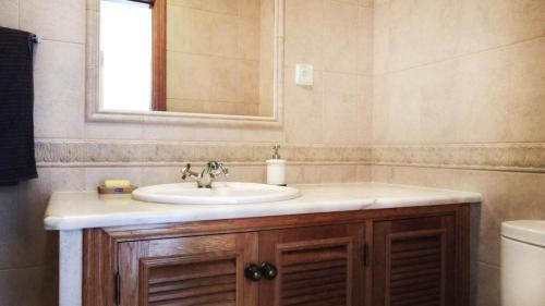 Koupelna v ubytování Komfortables Town House in traumhafter Lage