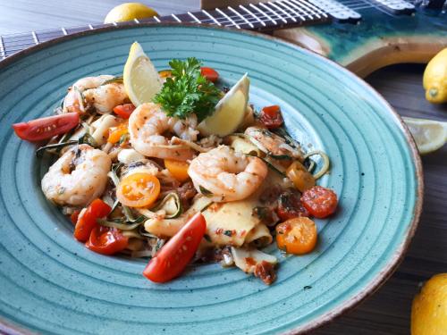 Mad på bed and breakfast-stedet eller i nærheden