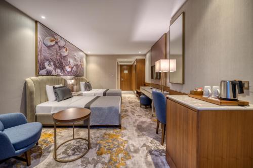 Χώρος καθιστικού στο BN Hotel Thermal & Wellness