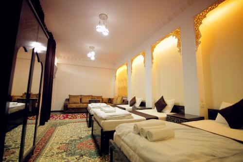 Krevet ili kreveti u jedinici u objektu Mukhlisabegim Hotel